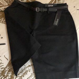 Apt 9 by Kohl’s Black Bermuda Shorts